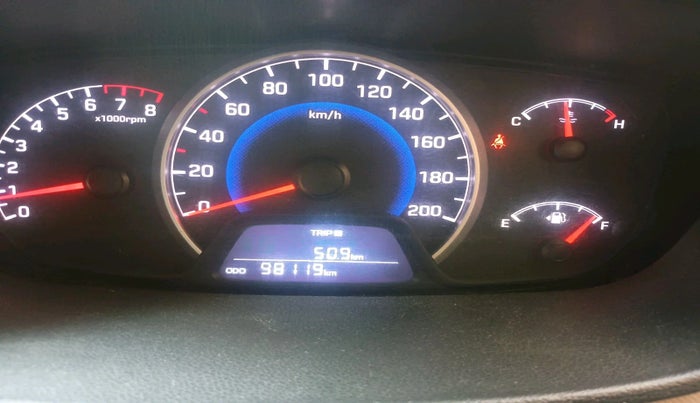 2017 Hyundai Grand i10 MAGNA 1.2 KAPPA VTVT, Petrol, Manual, 98,119 km, interior