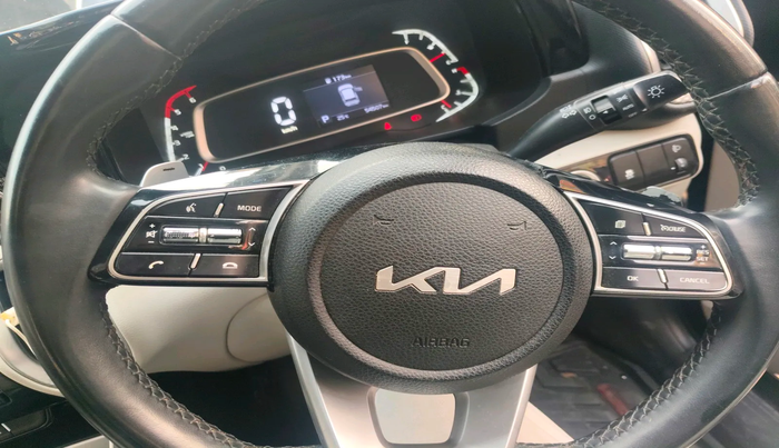 2021 KIA SONET HTX 1.5 AT, Diesel, Automatic, 54,507 km, interior