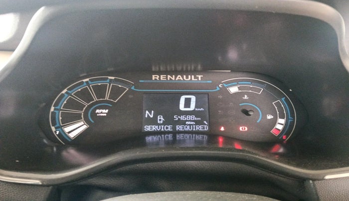 2020 Renault TRIBER RXZ AMT, Petrol, Automatic, 54,688 km, interior