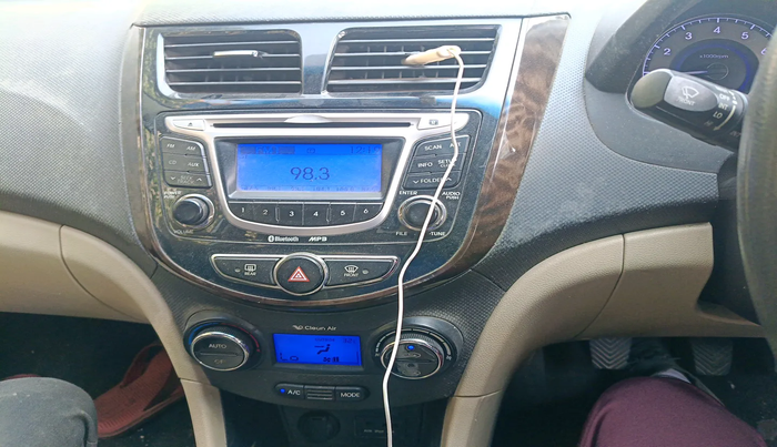 2012 Hyundai Verna FLUIDIC 1.6 VTVT SX, Petrol, Manual, 68,175 km, interior