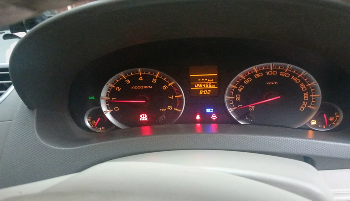 2013 Maruti Ertiga VXI CNG, Petrol, Manual, 1,26,455 km, interior