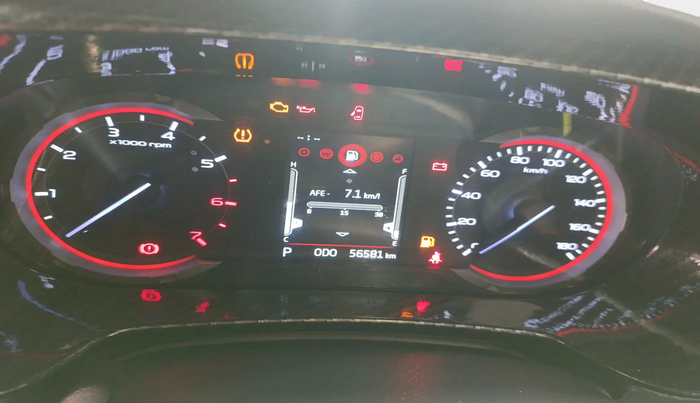 2021 Mahindra Thar LX PETROL HT 4WD AT, Petrol, Automatic, 56,581 km, interior