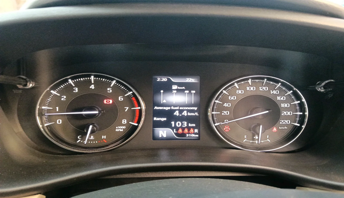 2025 Toyota Glanza G AMT, Petrol, Automatic, 310 km, interior