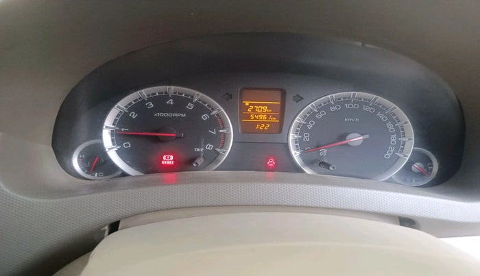 2012 Maruti Ertiga VXI, CNG, Manual, 54,961 km, interior