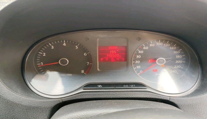 2011 Volkswagen Polo TRENDLINE 1.2L PETROL, Petrol, Manual, 1,46,520 km, interior