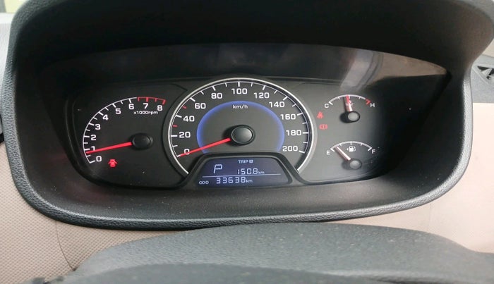 2016 Hyundai Grand i10 MAGNA AT 1.2 KAPPA VTVT, Petrol, Automatic, 33,638 km, interior