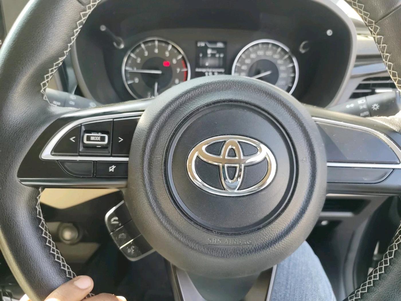 2024 Toyota Glanza G AMT, Petrol, Automatic, 20,332 km, interior