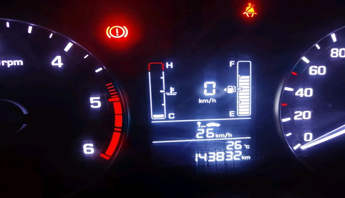 2018 Hyundai Creta SX 1.6 DIESEL, Diesel, Manual, 1,43,832 km, interior