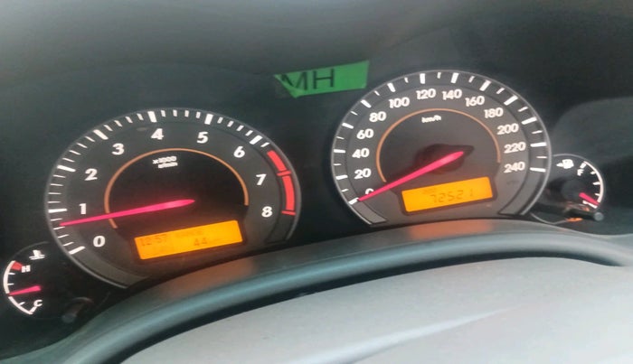 2011 Toyota Corolla Altis G PETROL, Petrol, Manual, 72,521 km, interior