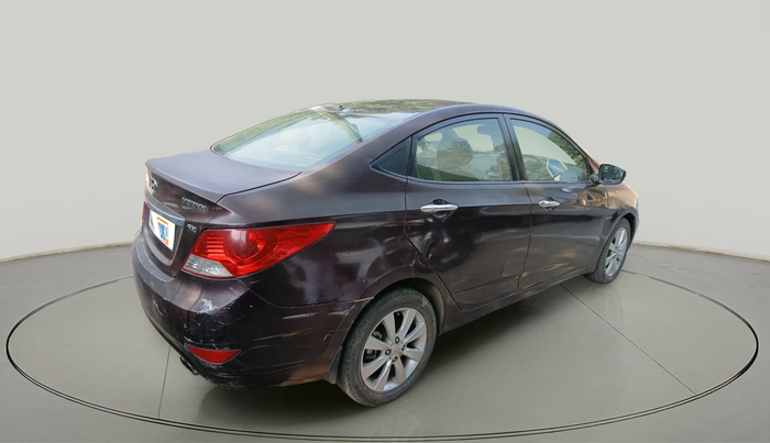 2012 Hyundai Verna FLUIDIC 1.6 VTVT SX OPT AT, Petrol, Automatic, 82,000 km, exterior