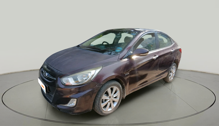 2012 Hyundai Verna FLUIDIC 1.6 VTVT SX OPT AT, Petrol, Automatic, 82,000 km, exterior