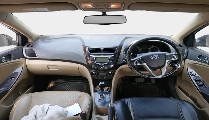 2012 Hyundai Verna FLUIDIC 1.6 VTVT SX OPT AT, Petrol, Automatic, 82,000 km, interior