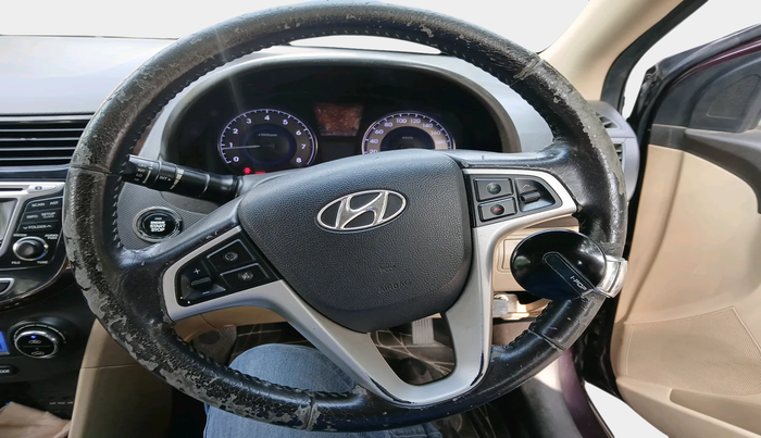 2012 Hyundai Verna FLUIDIC 1.6 VTVT SX OPT AT, Petrol, Automatic, 82,000 km, interior