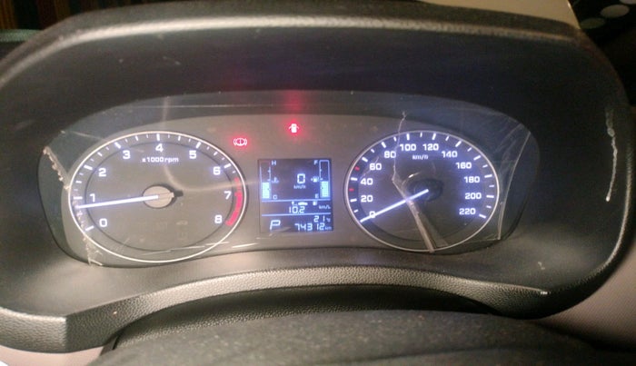 2018 Hyundai Creta SX AT 1.6 PETROL, Petrol, Automatic, 74,312 km, interior