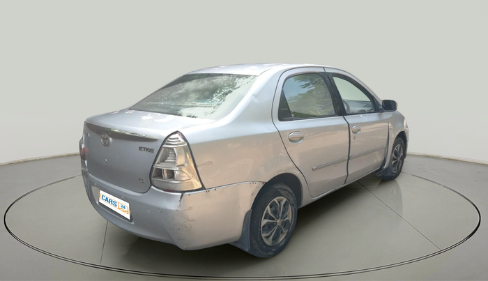 2011 Toyota Etios G, Petrol, Manual, 62,513 km, exterior