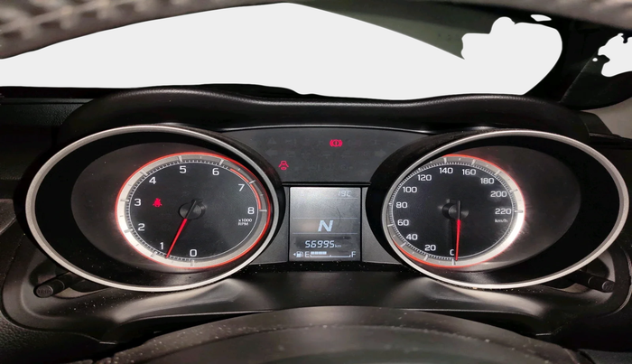 2019 Maruti Swift ZXI PLUS AMT, Petrol, Automatic, 56,995 km, interior