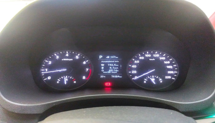 2019 Hyundai Verna 1.6 VTVT SX (O) AT, Petrol, Automatic, 78,354 km, interior