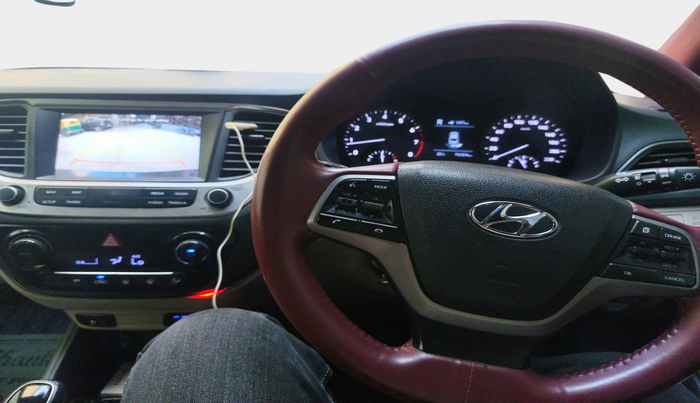 2019 Hyundai Verna 1.6 VTVT SX (O) AT, Petrol, Automatic, 78,354 km, interior