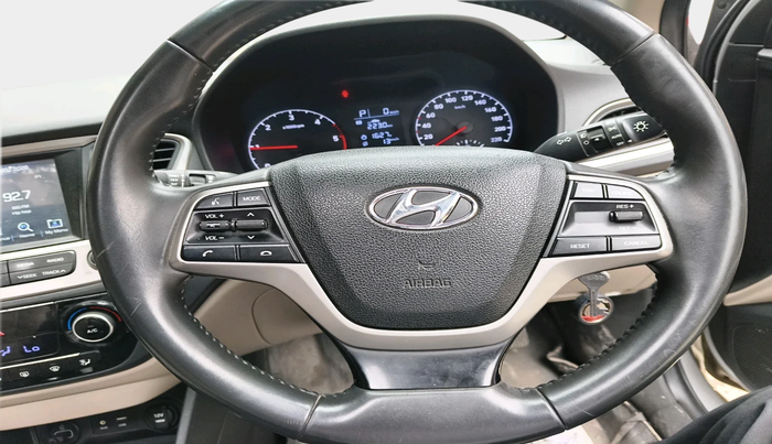 2017 Hyundai Verna 1.6 CRDI SX + AT, Diesel, Automatic, 70,260 km, interior