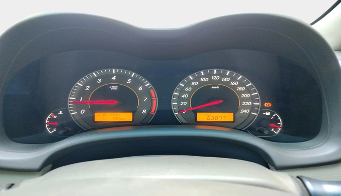 2011 Toyota Corolla Altis GL PETROL, Petrol, Manual, 63,077 km, interior