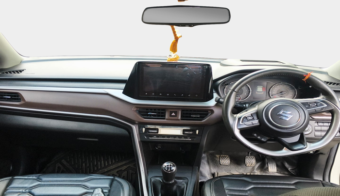 2024 Maruti BREZZA ZXI + SMART HYBRID, Petrol, Manual, 40,772 km, interior