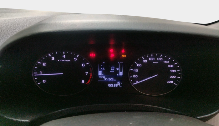 2017 Hyundai Creta SX PLUS 1.6 PETROL, Petrol, Manual, 1,55,387 km, interior