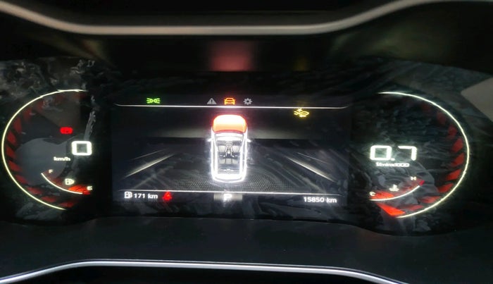 2023 MG ASTOR SAVVY 1.5 CVT, Petrol, Automatic, 15,850 km, interior