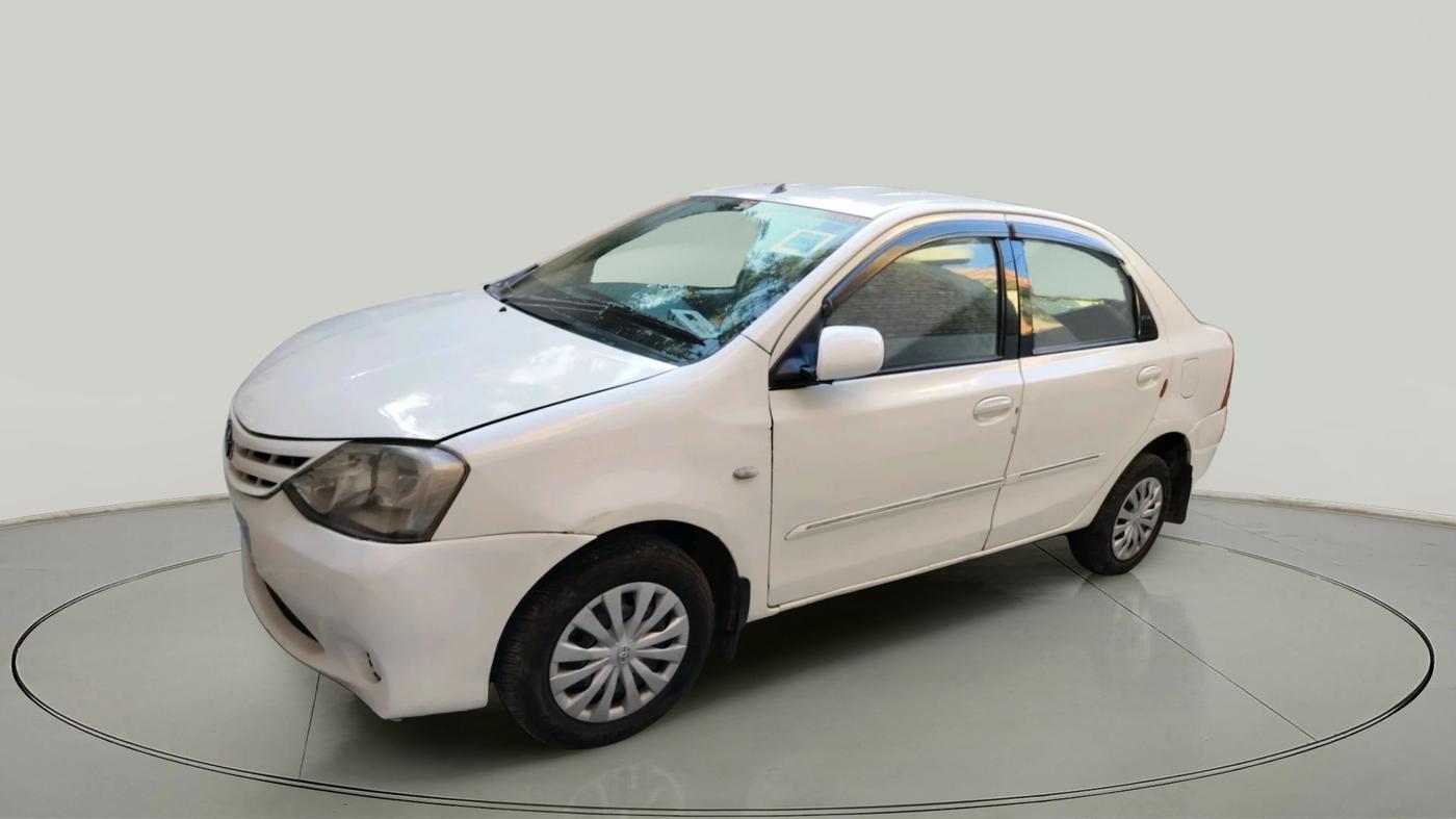 2011 Toyota Etios G, CNG, Manual, 1,34,999 km, exterior