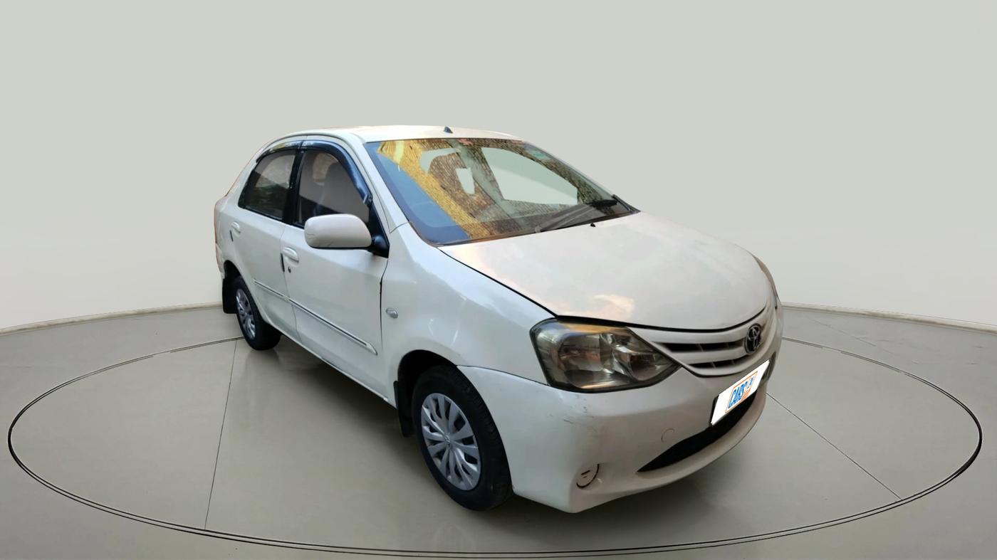 2011 Toyota Etios G, CNG, Manual, 1,34,999 km, exterior