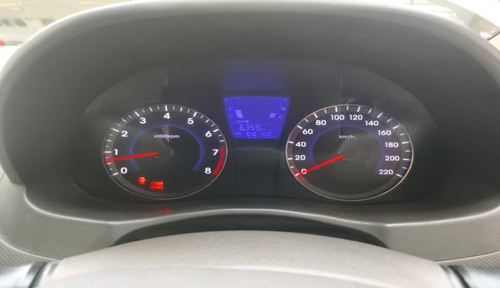 2011 Hyundai Verna FLUIDIC 1.4 VTVT, Petrol, Manual, 59,156 km, interior