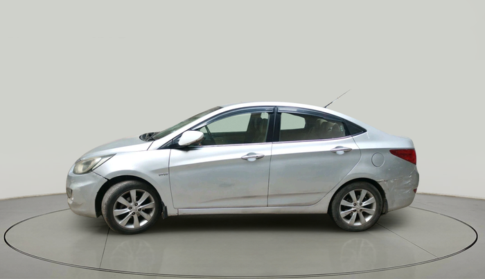 2012 Hyundai Verna FLUIDIC 1.6 VTVT SX AT, Petrol, Automatic, 64,541 km, exterior