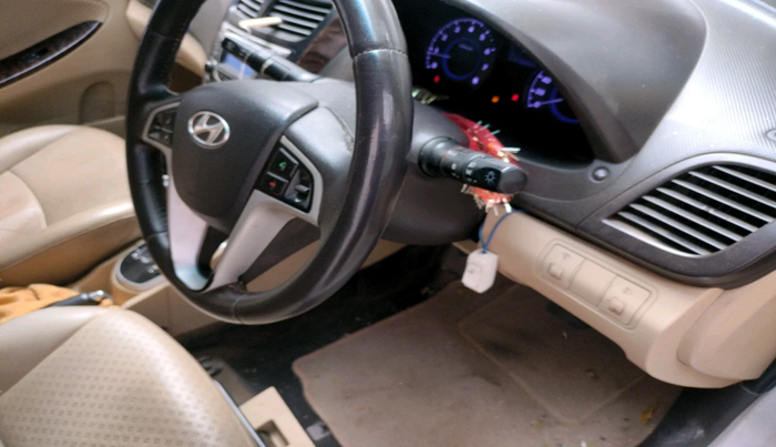 2012 Hyundai Verna FLUIDIC 1.6 VTVT SX AT, Petrol, Automatic, 64,541 km, interior