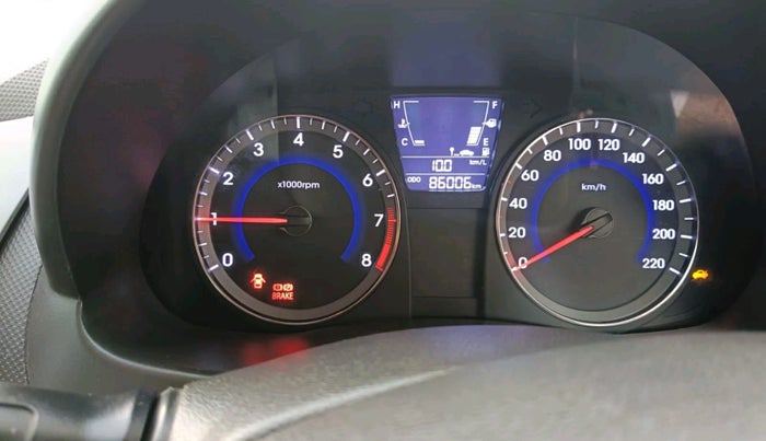 2016 Hyundai Verna 1.4 VTVT, Petrol, Manual, 86,006 km, interior