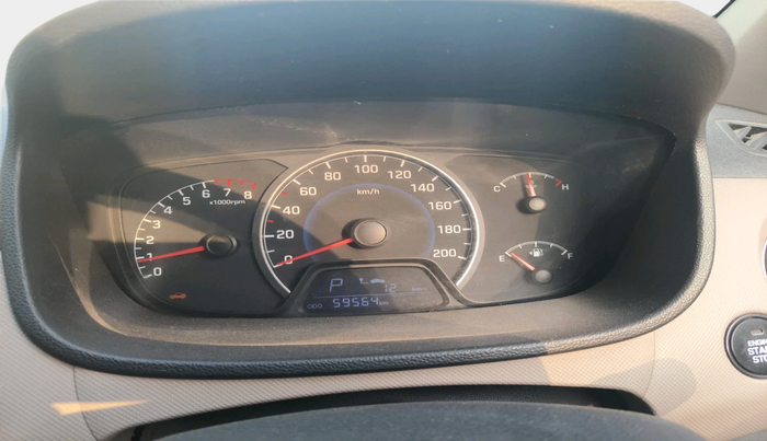 2014 Hyundai Grand i10 SPORTZ AT 1.2 KAPPA VTVT, Petrol, Automatic, 59,564 km, interior