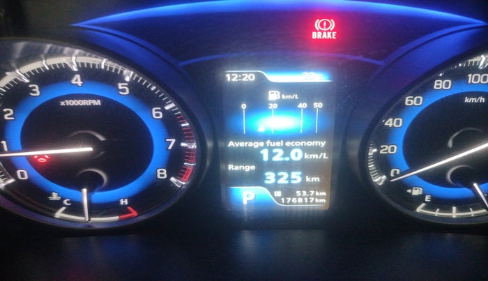 2017 Maruti Baleno ZETA CVT PETROL 1.2, Petrol, Automatic, 1,76,817 km, interior