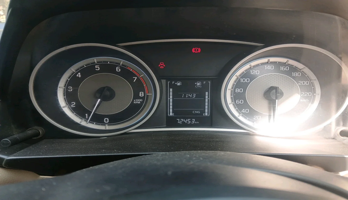 2022 Maruti Dzire VXI CNG, Petrol, Manual, 72,453 km, interior
