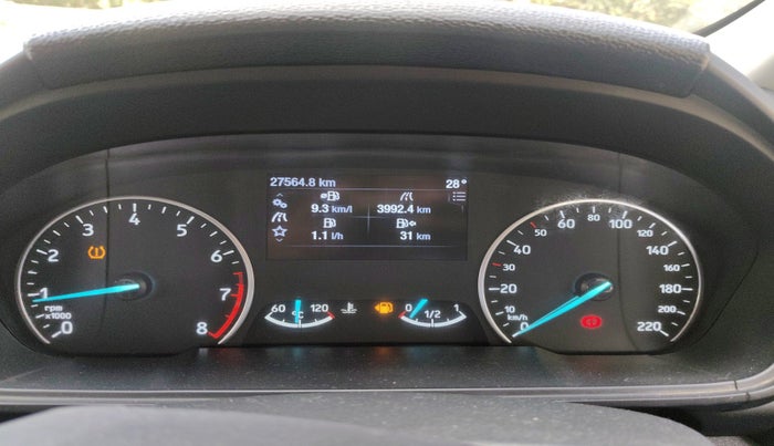 2021 Ford Ecosport TITANIUM 1.5 SPORTS(SUNROOF) PETROL, Petrol, Manual, 27,564 km, interior