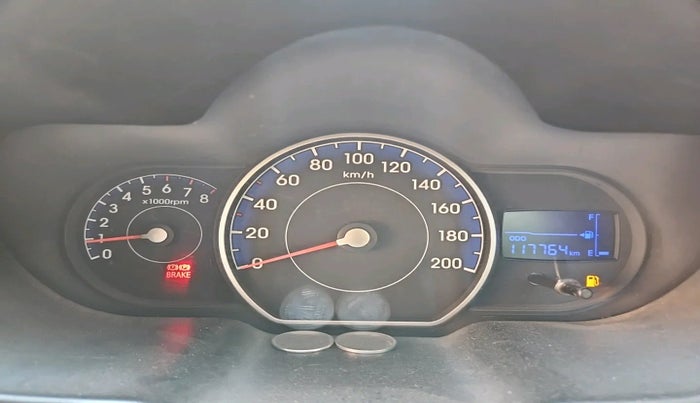 2012 Hyundai i10 ERA 1.1, Petrol, Manual, 1,17,764 km, interior