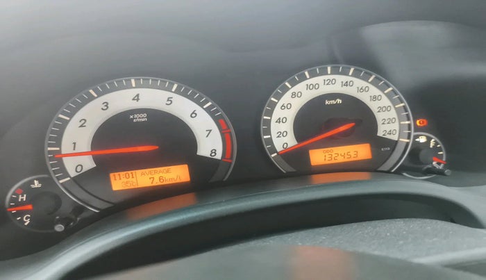 2012 Toyota Corolla Altis G PETROL, Petrol, Manual, 1,32,453 km, interior