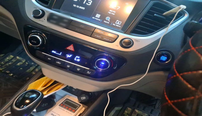 2019 Hyundai Verna 1.6 VTVT SX + AT, Petrol, Automatic, 48,286 km, interior