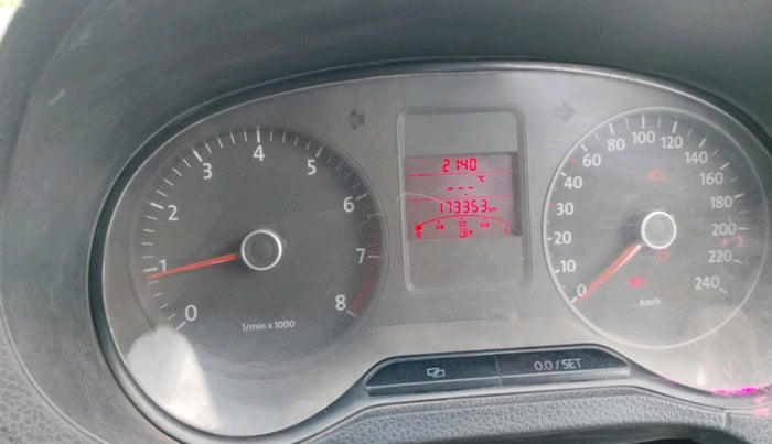 2010 Volkswagen Polo COMFORTLINE 1.2L PETROL, Petrol, Manual, 1,73,353 km, interior