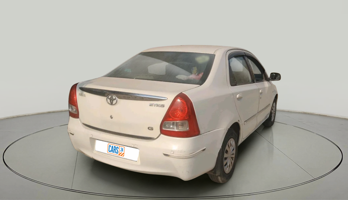 2011 Toyota Etios G, CNG, Manual, 1,02,571 km, exterior
