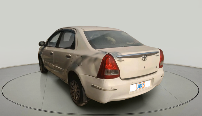 2011 Toyota Etios G, CNG, Manual, 1,02,571 km, exterior