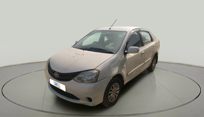 2011 Toyota Etios G, CNG, Manual, 1,02,571 km, exterior