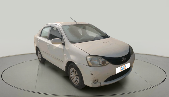 2011 Toyota Etios G, CNG, Manual, 1,02,571 km, exterior