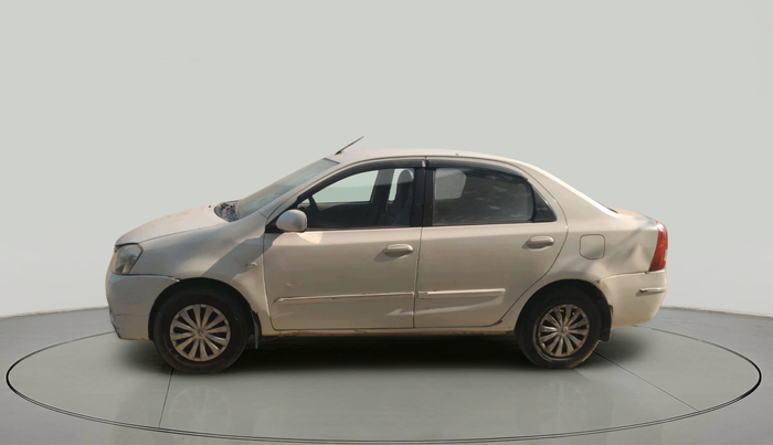 2011 Toyota Etios G, CNG, Manual, 1,02,571 km, exterior