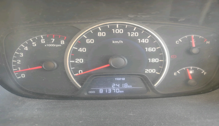 2014 Hyundai Grand i10 SPORTZ 1.2 KAPPA VTVT, CNG, Manual, 81,368 km, interior