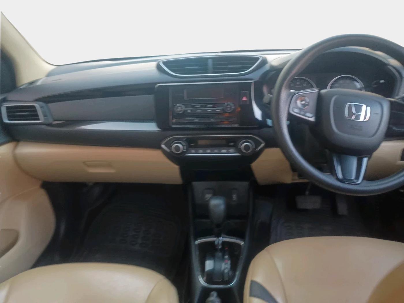 2019 Honda Amaze 1.2L I-VTEC V CVT, Petrol, Automatic, 28,052 km, interior