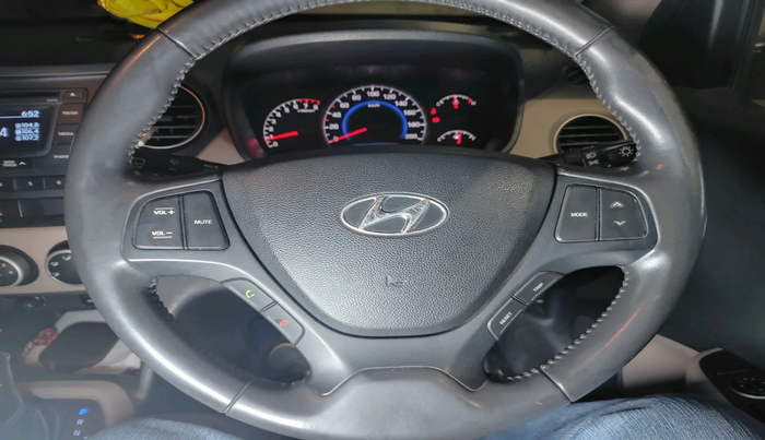 2015 Hyundai Grand i10 ASTA AT 1.2 KAPPA VTVT, Petrol, Automatic, 76,569 km, interior