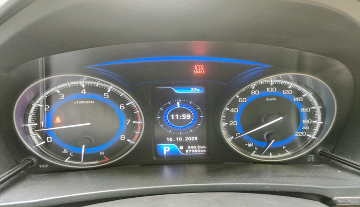 2020 Maruti Baleno ZETA CVT PETROL 1.2, Petrol, Automatic, 87,080 km, interior